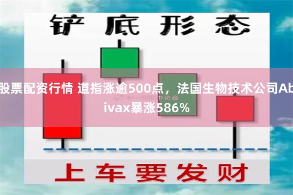 股票配资行情 道指涨逾500点，法国生物技术公司Abivax暴涨586%