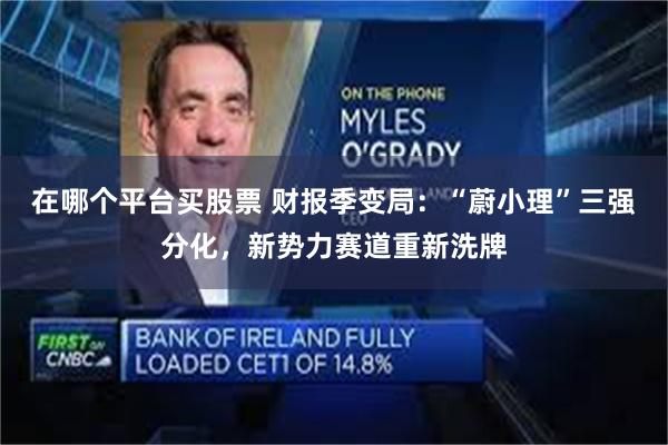 在哪个平台买股票 财报季变局:“蔚小理”三强分化,新势力赛道重新洗牌